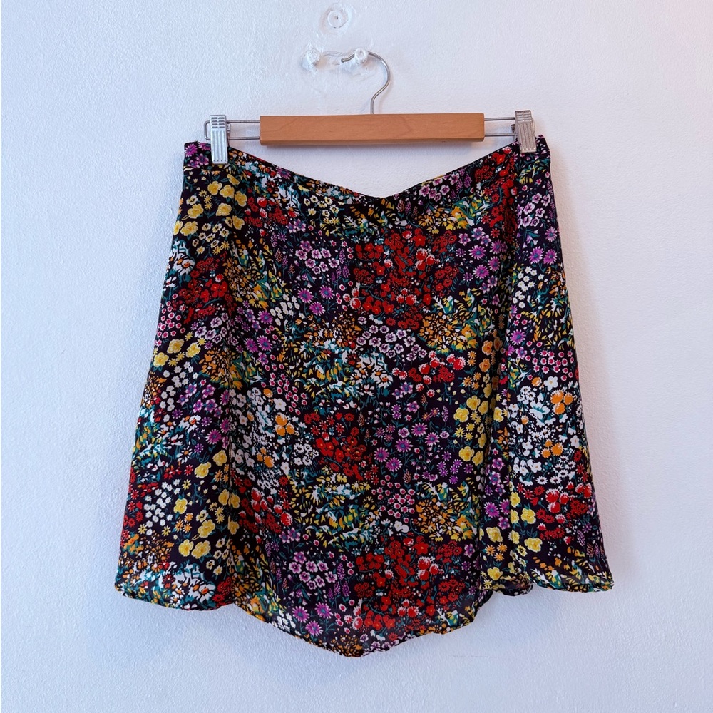 Gap Floral A line Skirt